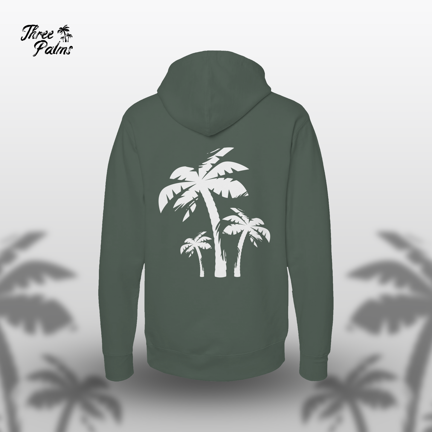 Seagrass Three Palms Hoodie