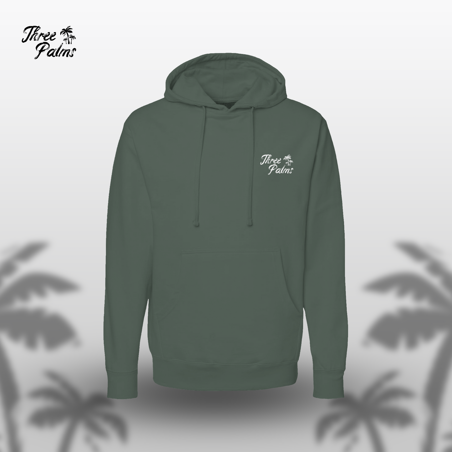 Seagrass Three Palms Hoodie