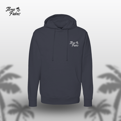 Midnight Current Three Palms Hoodie