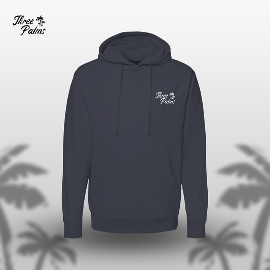 Midnight Current Three Palms Hoodie